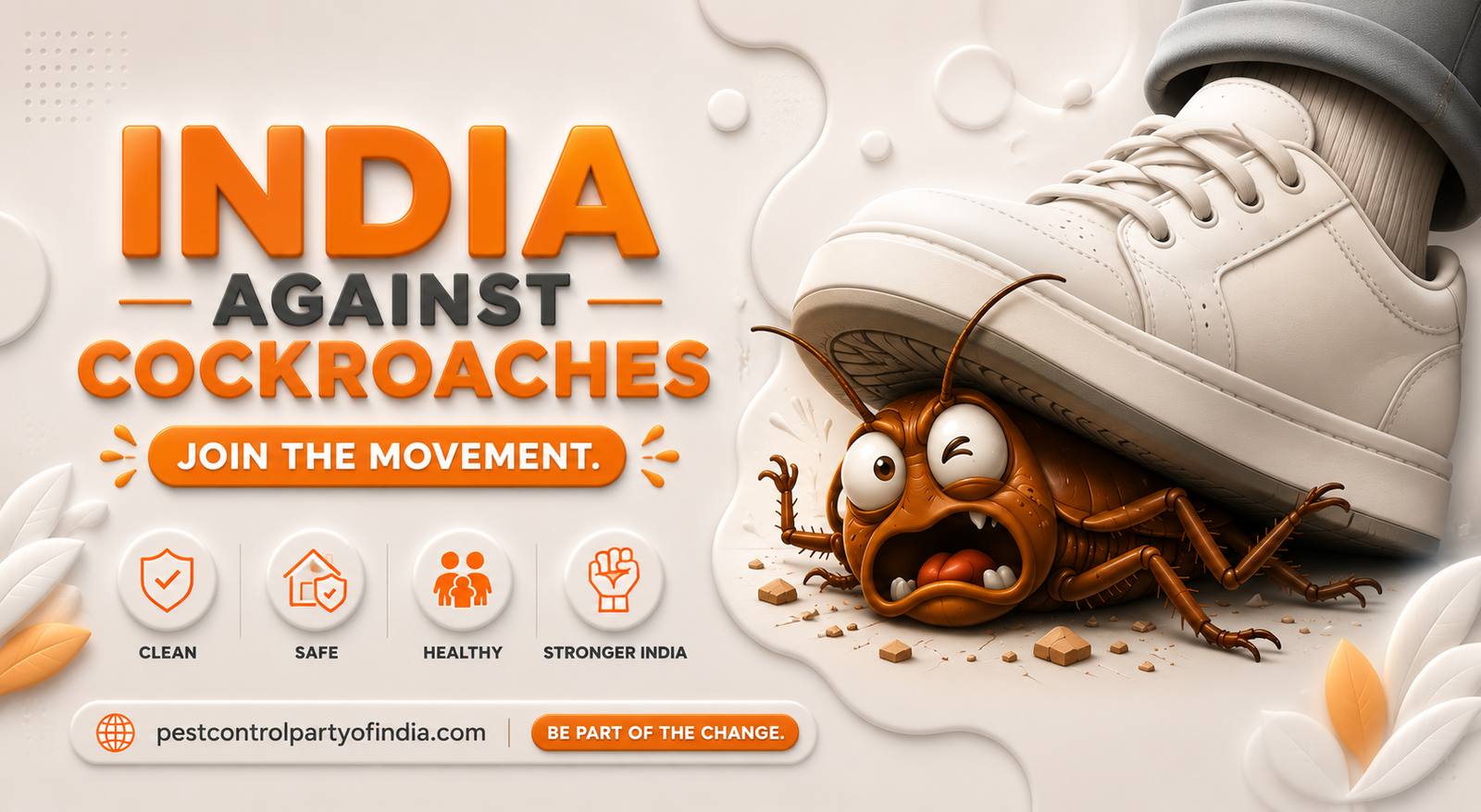 India Against Cockroaches — Join the Movement